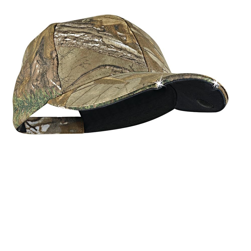 Photo 1 of Panther Vision POWERCAP 20/00 LED Lighted Hats - High Output Ultra-Bright Hands Free LED Lighted Battery Powered Cap - Realtree Xtra (CL2-161)