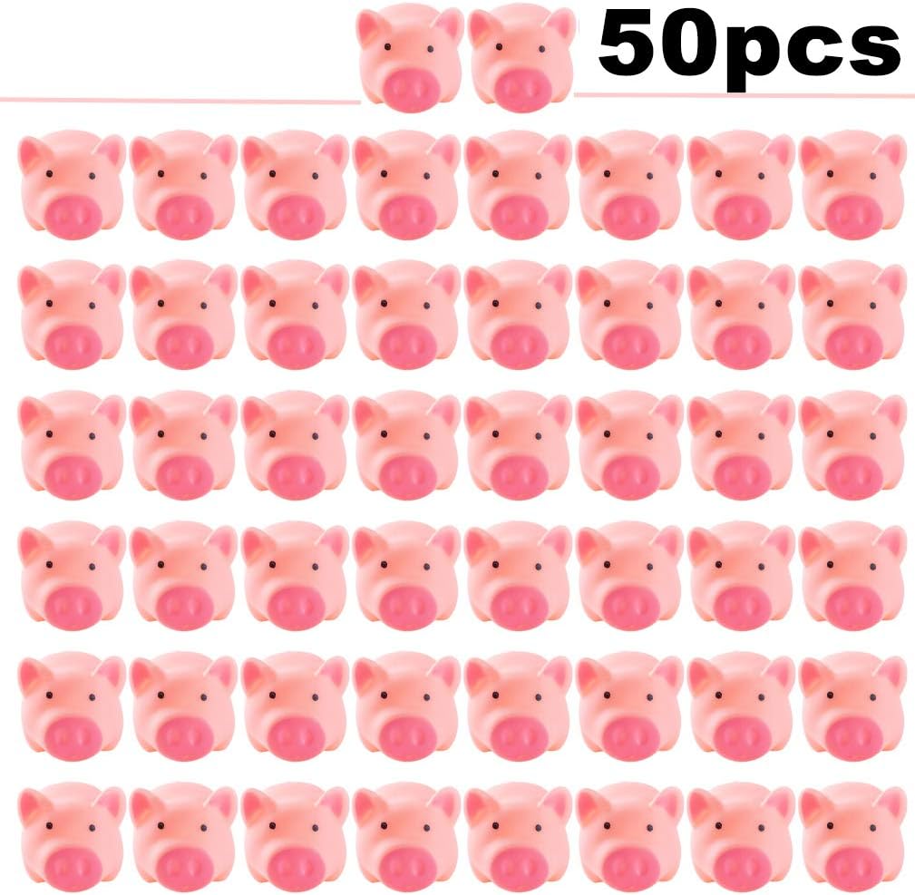 mini rubber pigs