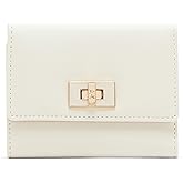 Anne Klein AK Medium Flap Wallet with Enamel Turn lock