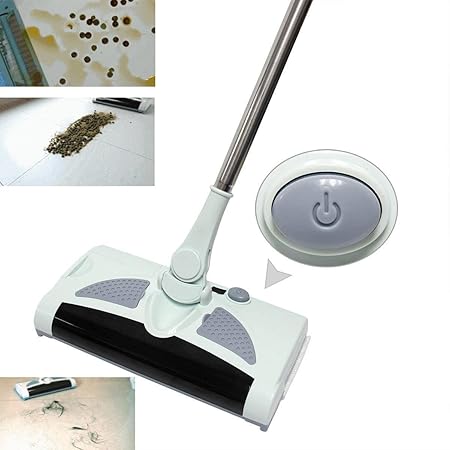 Xgll Wireless Rechargeable Floor Sweeper Rotary Mop Handheld