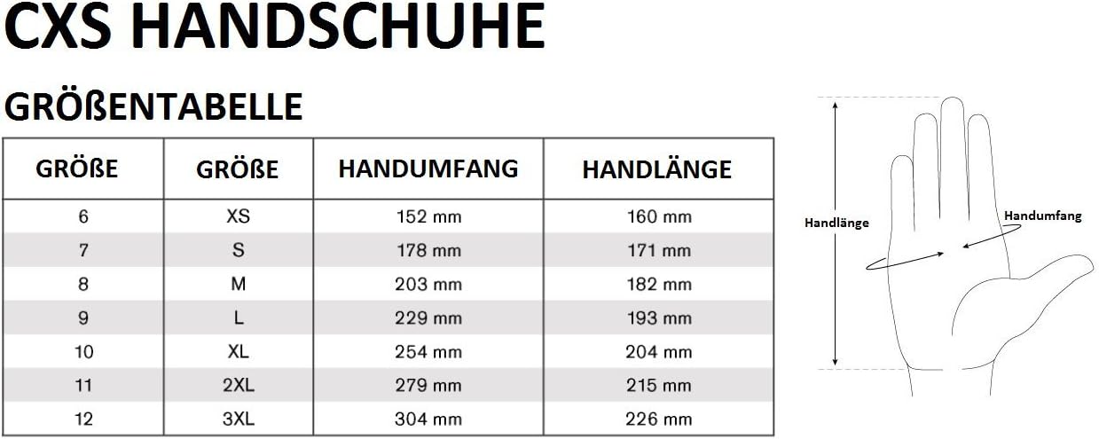 CXS Fawa cotton gloves (pack of 12), white, Weiß, 10 - Image 4