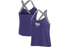 WEAR by Erin Andrews Women's NFL Cross Strap Tri-Blend Tank Top
