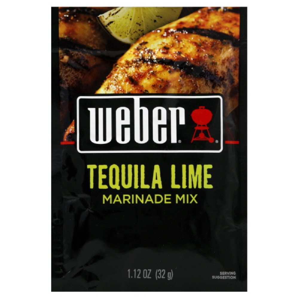 Weber Grill Tequila Lime Marinade, 1.12-Ounce (Pack of 12)