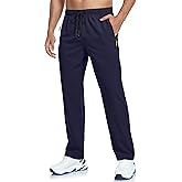 Men's Lightweight Hiking Pants Breathable Quick Dry Fit Waterproof Camping Fishing Running Athletic Active Jogger Pant