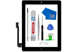 MMOBIEL Digitizer Compatible with iPad 3 (Black) 9.7 Inch Touchscreen Front Display Assembly Incl Tool kit