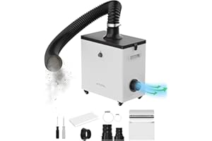 xTool Smoke Purifier for F1 Ultra/M1/M1 Ultra/S1/P2/P2S Laser Engraver, Fume Extractor for xTool D1 Pro (with Enclosure) and Most Enclosed Laser Cutter, 3-Stage Filtration, 99.97% Purification Rate