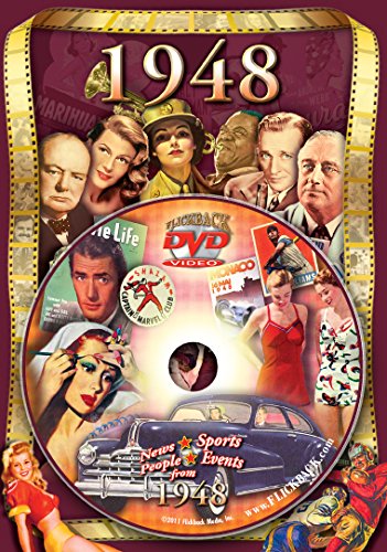 1948 Flickback DVD Greeting Card: Happy 71st Birthday or Anniversary Present