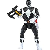 Power Rangers Mighty Morphin Re-Ignition - Auto-Morphin Black Ranger Action Figure by Playmates Toys