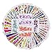 BORN PRETTY 50 Sheets Nail Art Sticker Flower Rose Daisy Dream Manicure Water Transfer Decal DIY Decoration