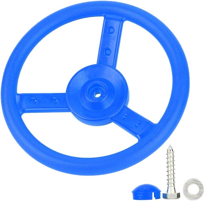 Swingset Steering Wheel, Smooth Surface Durable Bright Color Tough