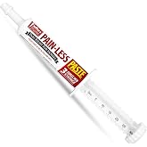 Jeffers Equine Pain Less Paste Horse Supplement &ndash; Joint Muscle Comfort &amp; Mobility Support w/Devil&rsquo;s Claw, Yucca, Vitamin B12, w/Prebiotic for Digestive Nutritional Support for Horses, 30cc Syringe