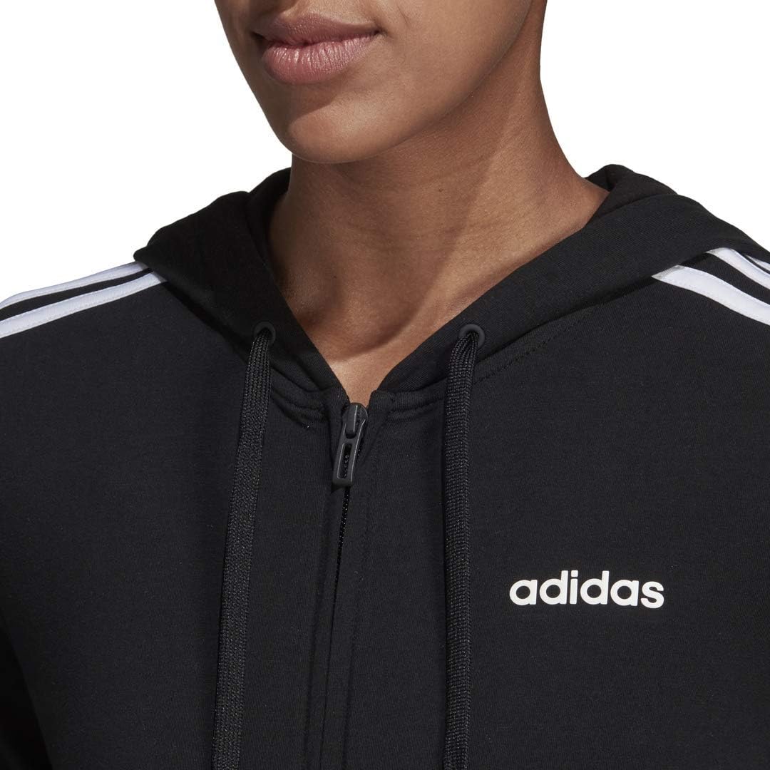 adidas Women's Essentials 3-Stripes Hoodie: Clothing