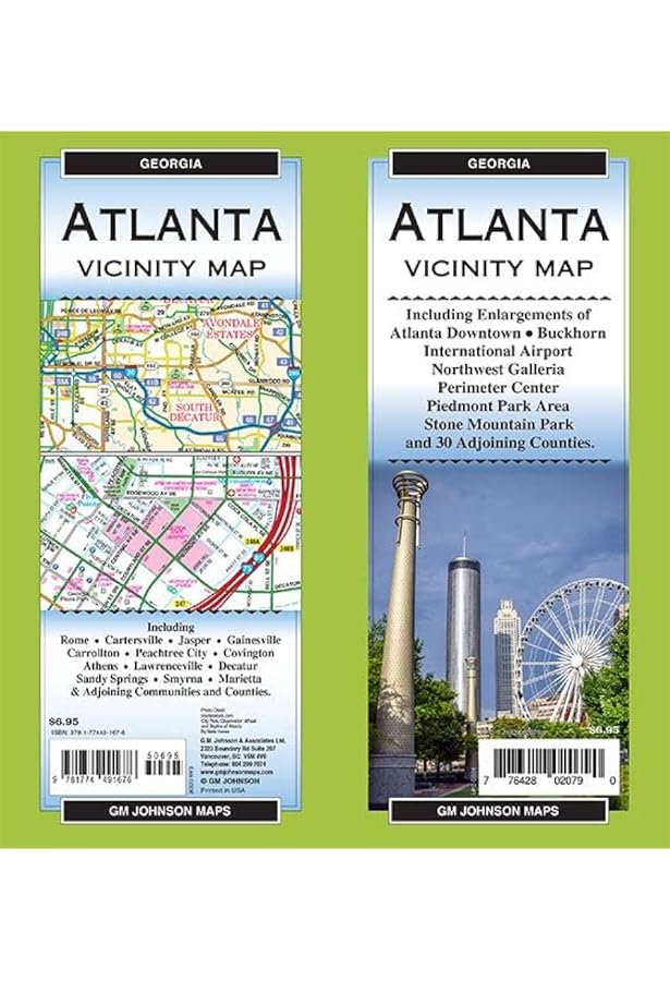 Amazoncom Metro Atlanta Zip Code Wall Map Laminated 2022 Map