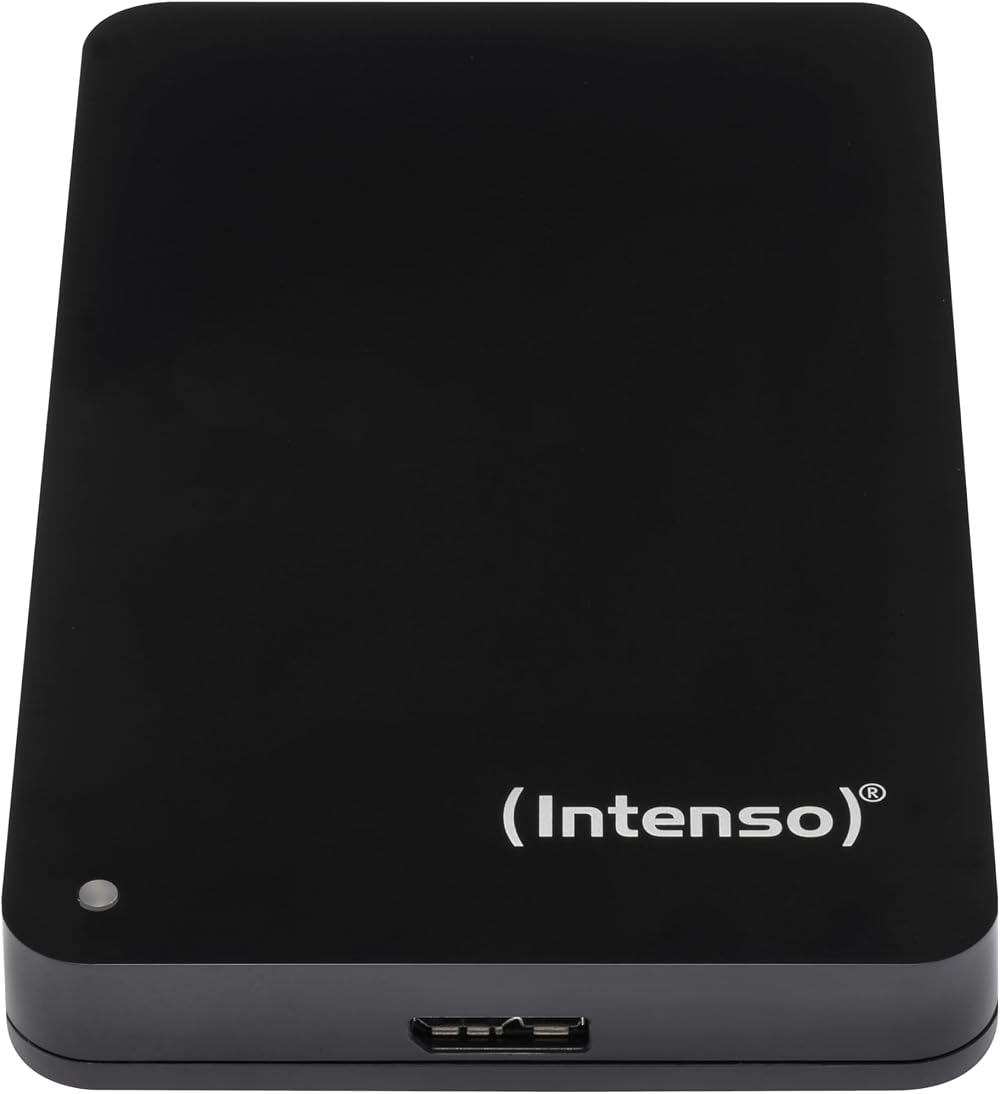 Intenso 6023560 1TB USB 3.0 2.5" External Hard Drive Black Plastic