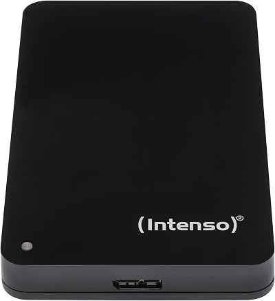 Intenso 6023560 1TB USB 3.0 2.5" External Hard Drive Black Plastic