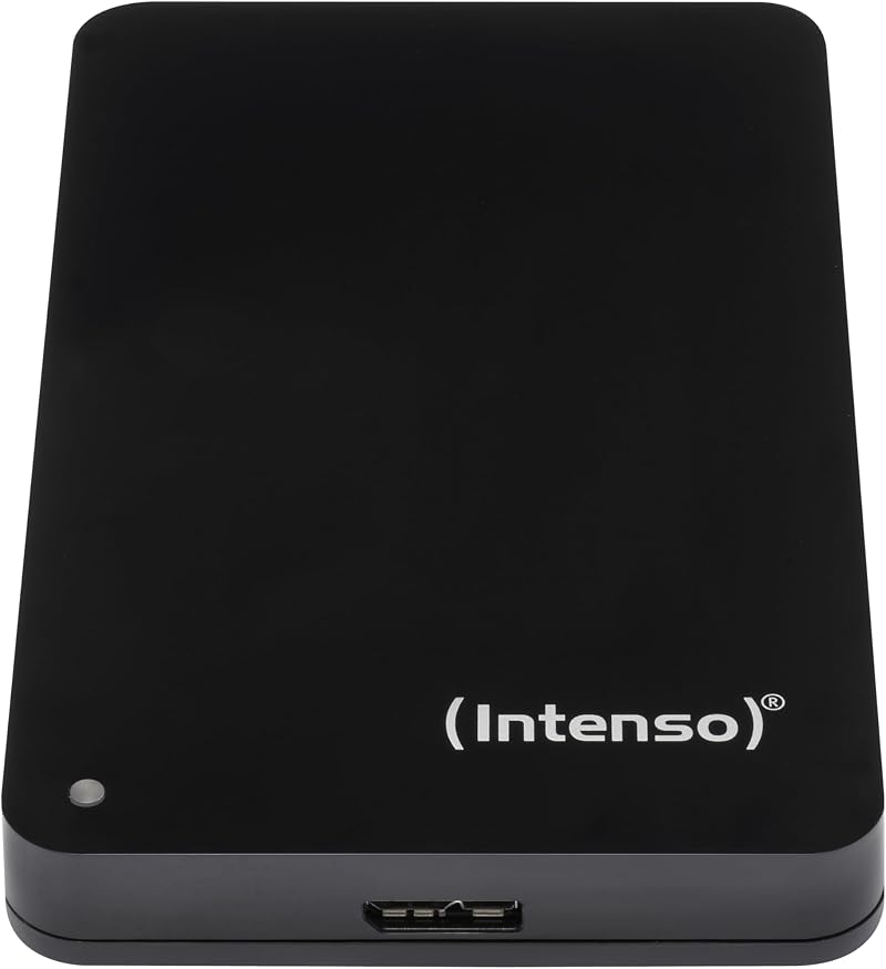 Intenso 6023560 1TB USB 3.0 2.5" External Hard Drive Black Plastic