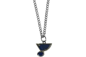 NHL Siskiyou Sports Fan Shop St. Louis Blues Chain Necklace with Small Charm 22 inch Team Color