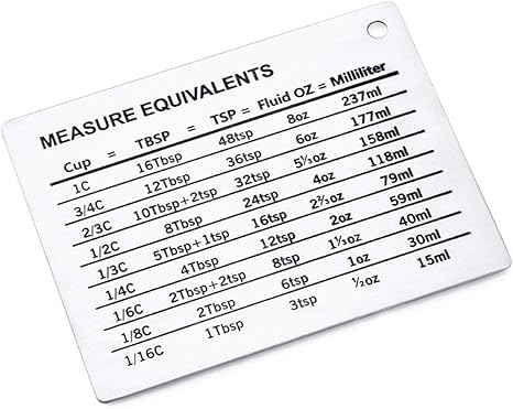 Amazon Co Jp Ifcow 冷蔵庫測定換算表 ステンレス製 磁気測定変換チャート 磁気メジャー 変換チャート マグネット カップ 液体オズ ミリリットル ホーム キッチン