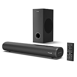 littoak Soundbar with Subwoofer, 2.1 soundbar for