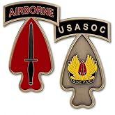 U.S. Army Special Operations Command Arrowhead Challenge Coin