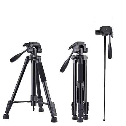 160cm Trípode Cámara, 5 en 1 Aluminio Trípode para Cámara ...