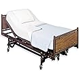 Amazon.com: Fitted Hospital Bed Sheets - Cotton Rich Soft Knitted ...