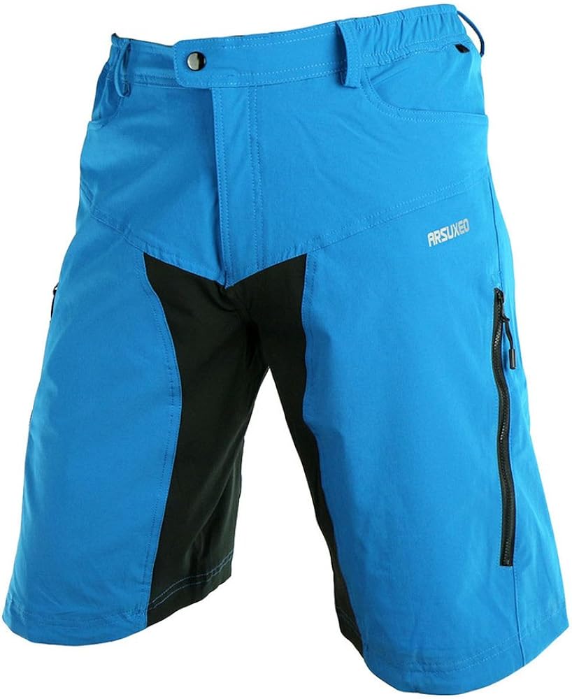 arsuxeo men's cycling mtb shorts