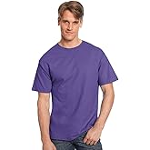 Hanes 6.1 oz. Tagless� T-Shirt - PURPLE - M