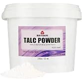 BAYISAM 2 LBS Super Purity High Silicon Content Talcum Powder, 5000 Mesh Microfine Multi-Purpose Talc Powder for Chalk Painting, DIY Cosmetics,Tire Lubrication, Fitness