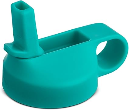 hydro flask straw lid teal