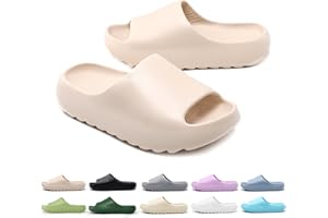DOLPHINSLIDES Cloud Slides for Kids,Boys Girls Shower Slippers Bathroom Pool Sandals,Toddler Home House Open Toe Comfy Thick Sole Slippers,Summer Non-Slip Beach Shoes