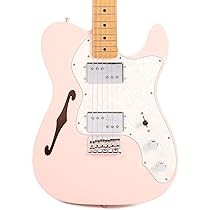 Amazon.com: Fender Limited Edition Vintera 70s Thinline Telecaster