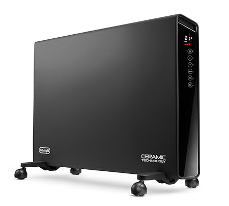 De’Longhi HX65L22 Konvektor, Schwargrau
