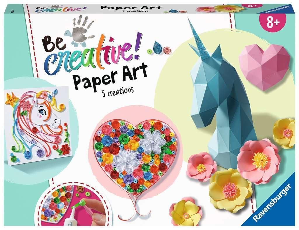 Ravensburger - Paper Art Maxi Creative Hobby, 4005556182367