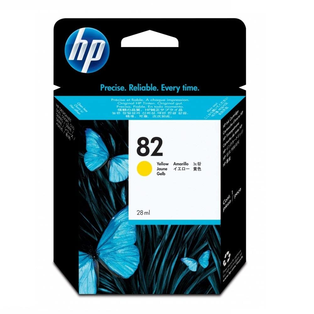 HP CH568A No.82 28ml Yellow Ink