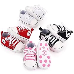 KKIIDDSS Unisex Baby Girls Boys Canvas High-top