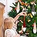 Elf Gnome Santa Handmade Tomte Plush Ornaments Christmas Hanging Decoration for Christmas Tree Wall Table Decorations Supplies (12 Pieces)