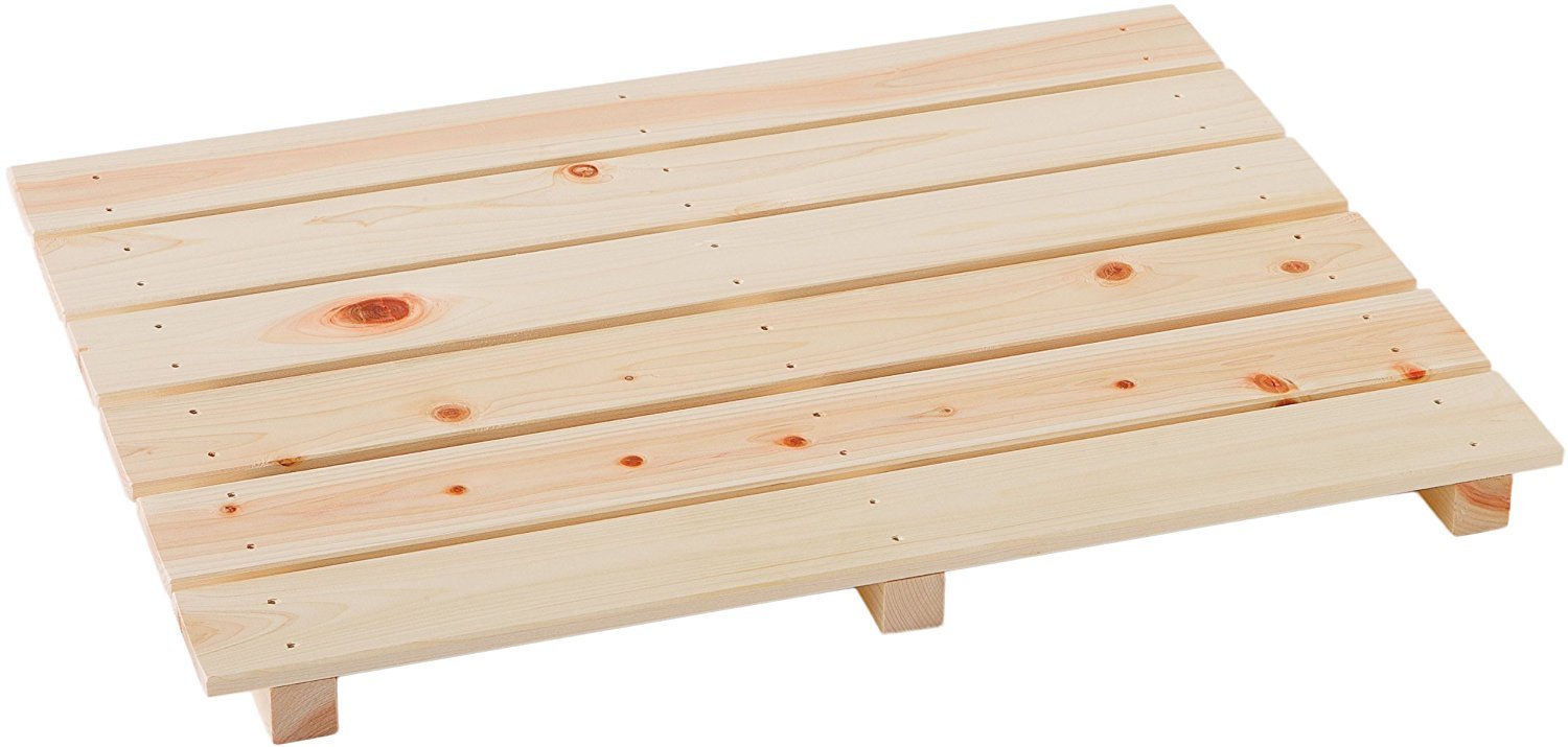 池川木材 すのこ 桧 多目的すのこ 600 6枚打 約60×46cm 日本製商品画像