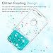 LeYi for Google Pixel Glitter Case (Not Fit Pixel XL) for Girls Women, Shiny Bling Sparkle Cute Moving Quicksand Liquid Clear TPU Bumper Protective Phone Case for Google Pixel 2016 Turquoise