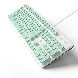 iTastatur Typewriter Keyboard 104-key Punk Gaming