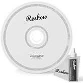 Reshow CD Cleaner Disc for CD Player, Laser Lens Cleaning Disc Cleaning Set for CD/VCD/DVD Player, Included Microfiber Cloth,