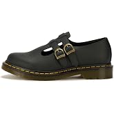 Dr. Martens Women's Vegan 8065 Mary Jane Man Made Material Flat Shoe