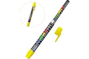 AUTOKCAN Paint Thickness Gauge Car Coating Tester Portable Paint Gauge Thickness Meter Pen Waterproof Car Body Damage Detector for Crash Check