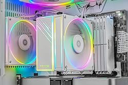 ID-COOLING FROZN A410 ARGB White - 6" Height White