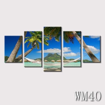 Get Art abstrait mur plage For Free