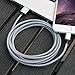 Xcords(TM) Lightning Cable, 4Pack 6FT Nylon Braided 8 Pin iPhone Charging Cable Cord Compatible with iPhone 7/7+ /6s /6s+ /6+ /6 /5s /5c /5 /iPad Mini /iPad Air /iPad5 /iPod iOS10(White)