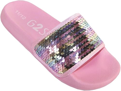 pink sequin shoes