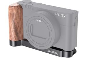 SmallRig L-Shape Bracket Wooden Grip for RX100 III/IV/V (VA) / VI/VII Camera - LCS2467