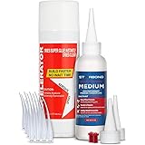 Starbond 4 oz. Medium CA Glue with 6 oz. Activator Bundle (Premium Cyanoacrylate Super Glue) for Quick Glue-ups. Woodworking,