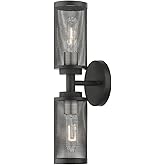 Livex Lighting 2 Light Black Wall Sconce